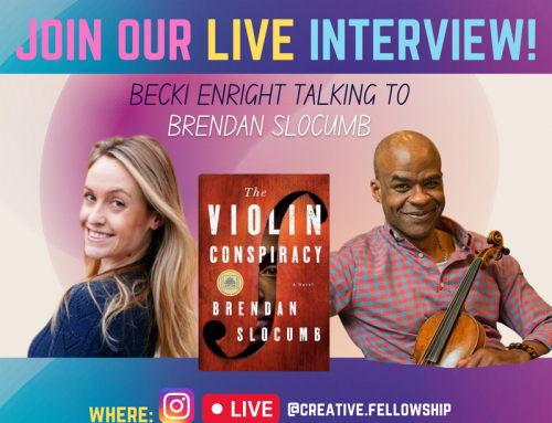 LIVE TALK: Brendan Slocumb the author of “The The Violinist Conspiracy” detective bestseller.