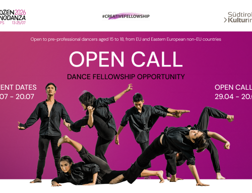OPEN-CALL: Bolzano Dance Workshops Fellowship 2026